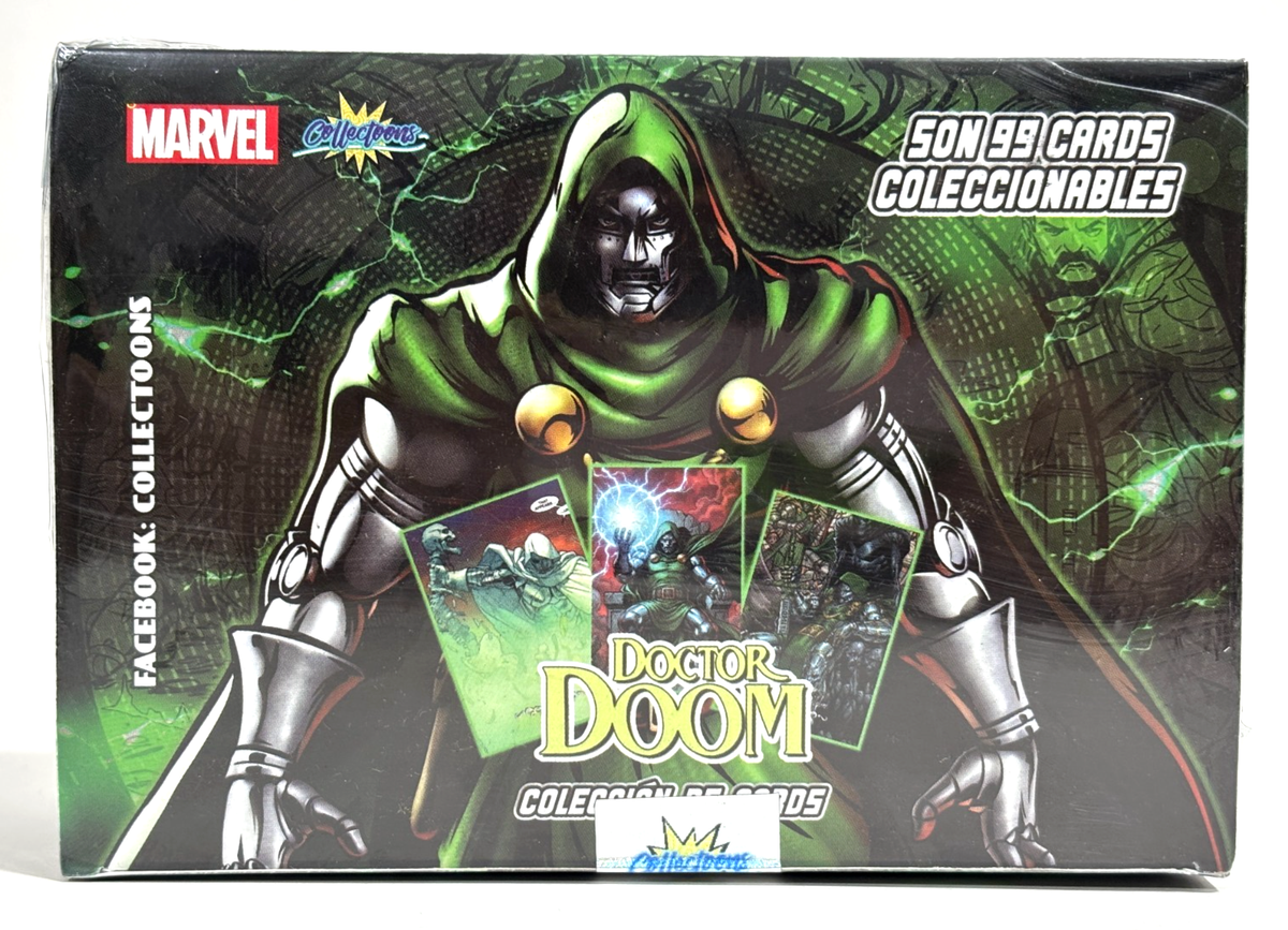 2026 DOCTOR DOOM MARVEL - 5 BOXES (120 SEALED PACKS) Cards Peru