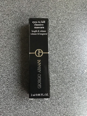 Giorgio Armani Eyes To Kill Classico Length & Volume Mascara No.1 Black Mini 2ml