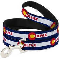 "Dog Leash Colfax Colorado Flag Narrow 0.5\" (Us Import)"