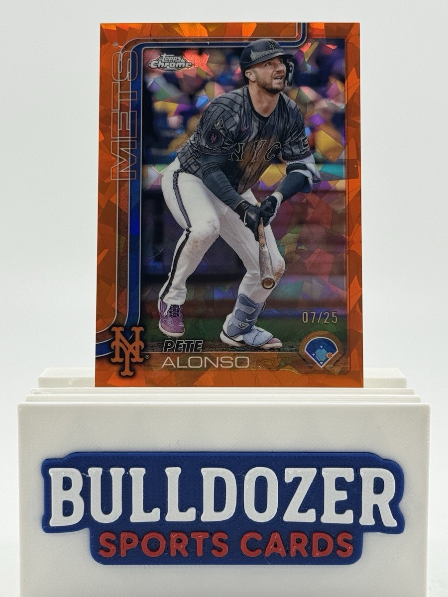 2025 Topps Chrome Sapphire Pete Alonso Orange /25 | eBay