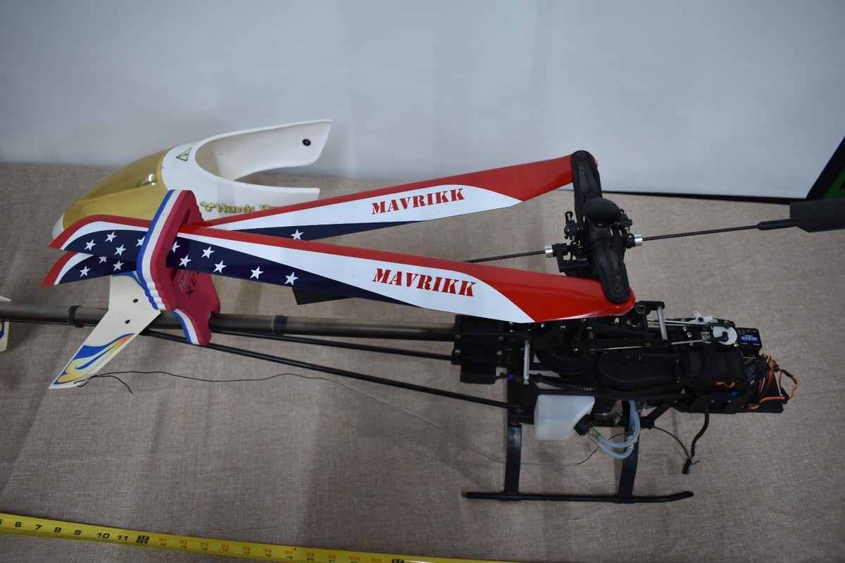 RC helicopter hawk PRO Futaba OS MAX SZ | eBay