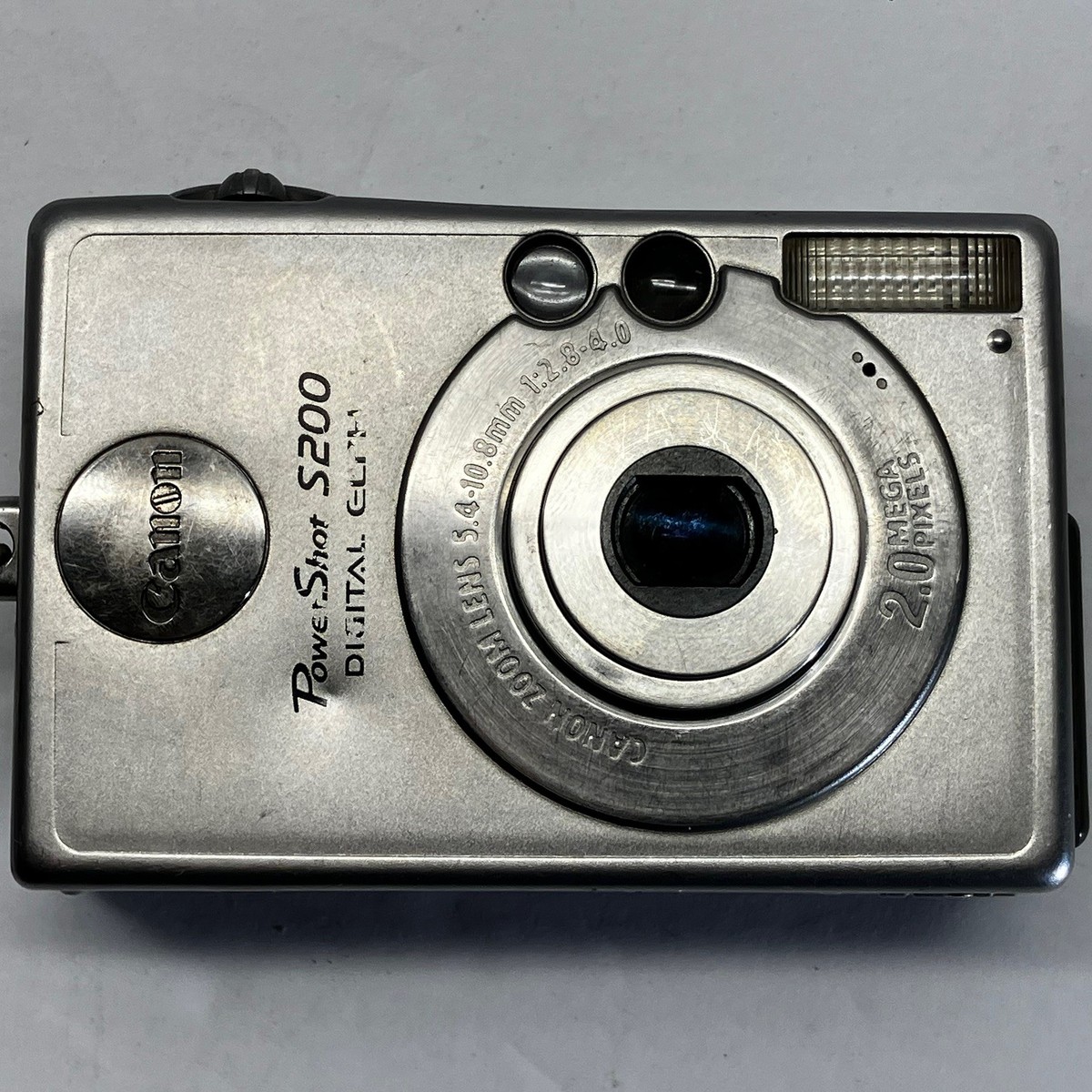 Canon PowerShot Digital ELPH S200 2.0MP Digital Camera-UNTESTED | eBay