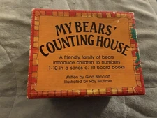 My Bears Counting House Box Set by Gina Bencraft 1993