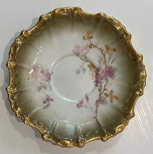Antique Hand Painted Royal Limoges France Gold Plate