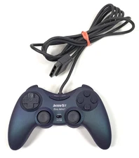 Interact Dual Impact PlayStation One PS1 Controller RZ-9000  Dark Blue Green