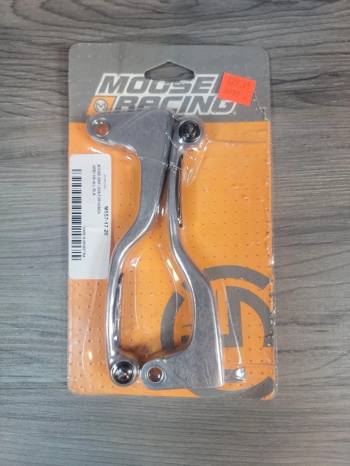 Moose Racing Grip Levers M554‑17‑20 New Motorcycle Handlebar Grip Levers