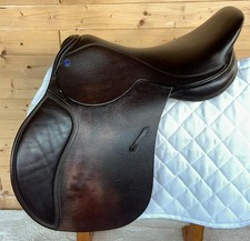Saddle Company English Brown Leather General Purpose Saddle - 18