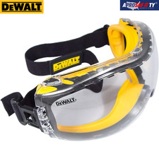 Dewalt DPG82 Concealer Anti-Fog Dual Mold Safety Goggle - 1 Pair 99 UV protecti