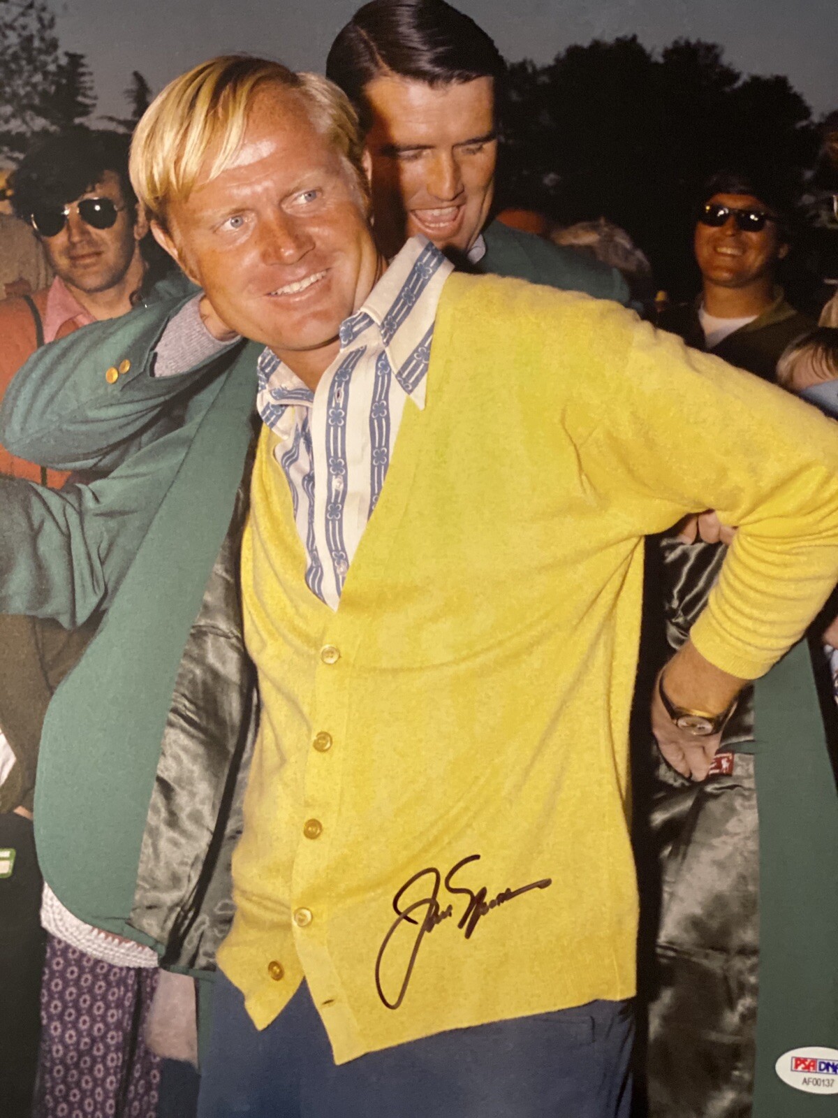 Jack Nicklaus Autographed Signed 11x14 Photo PSA DNA Full Letter 