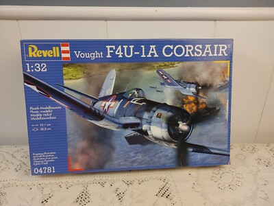 Corsair Maquette Plastique REVELL Vought F4U-1A Corsair – Maquette Avion 1/32, Un Classique Du Ciel