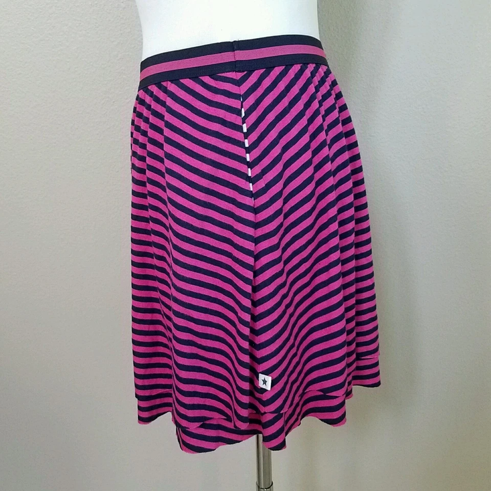 Falda a Rayas TOMMY HILFIGER Niña Azul Marino y Rosa XL (16)  Foto 4 de 4