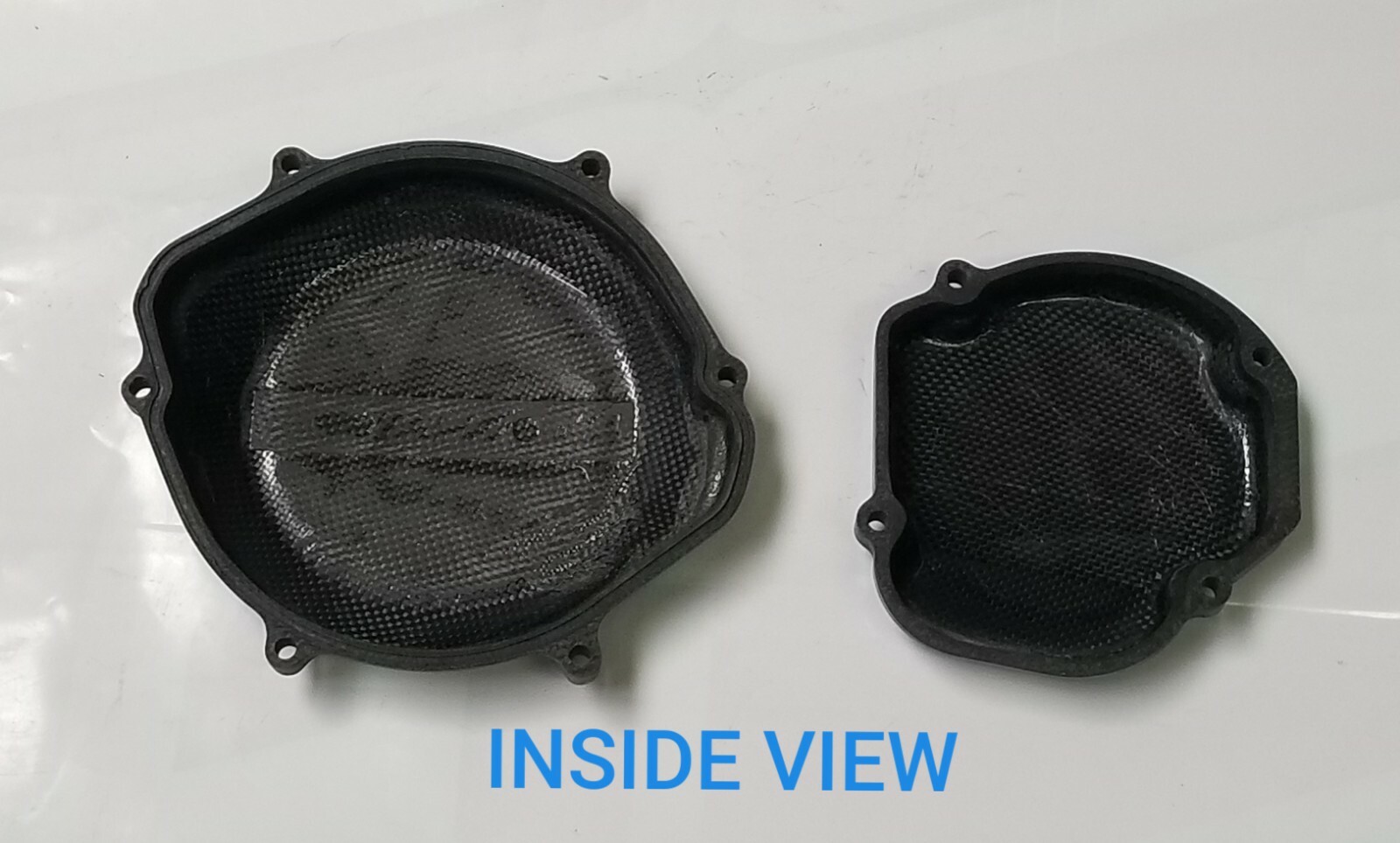 LIGHTSPEED CARBON FIBER IGNITION COVER and CLUTCH COVER SET, CR250 (20022007 eBay