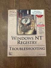 Windows NT Registry Troubleshooting Vintage 1996 Manual with CD