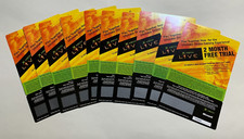 Lot of 10 Original Xbox Live 2 Month Free Trial cards microsoft expired unused