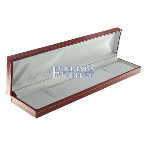 Rot Kunstleder Uhrenarmband Box Display Schmuck Geschenkboxen Klassiker 1 Dutzend - Bild 2 von 5
