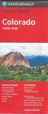 State Map of Colorado, Easy To Read!, by Rand McNally