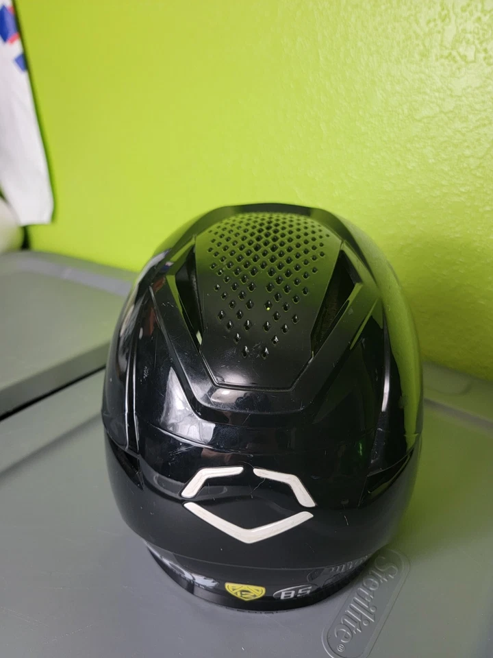 Oregon Ducks Baseball Softball Helmet Player Issue Black Pink #7 Evoshield 2XS - Image 3 of 4