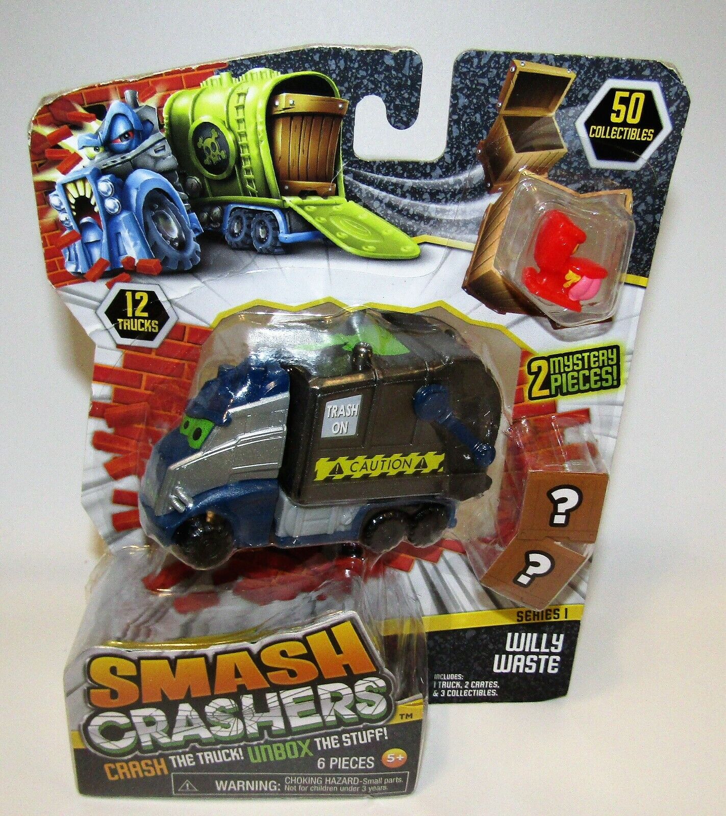 Just Play Smash Crashers Rusty Rigs Series 1 Crash The Truck Unbox The Stuff