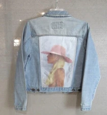 LADY GAGA Denim Jean Jacket - Joanne Tour - Size LARGE!