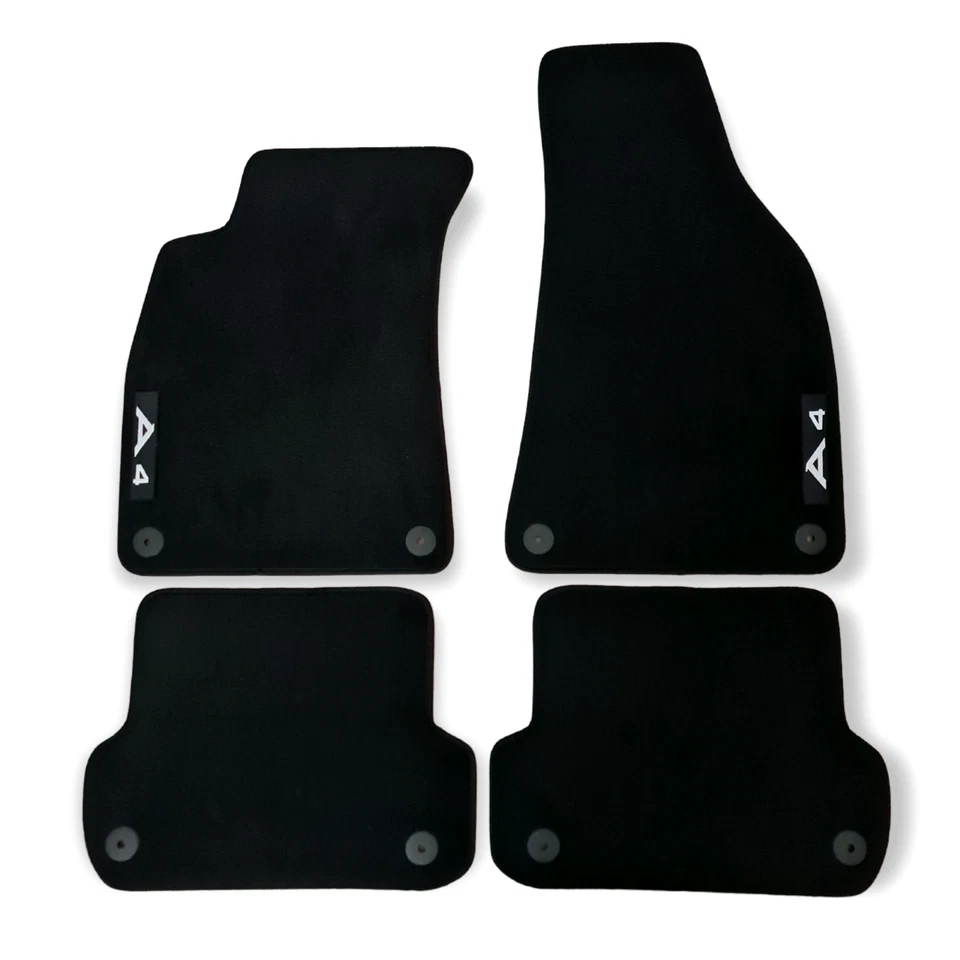 Alfombrillas coche calidad OEM 2001-2007 para Audi A4 B6/B7 Foto 3 de 4