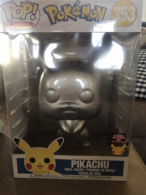 metal pikachu funko