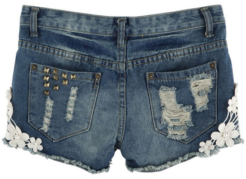 ハーフ・ショートパンツ IONSEOUL Ruda Damage Bermuda Denim Pants JE1254 Denim Bermuda Shorts | Shorts | Cortefiel
