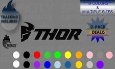 Thor Racing Logo Motocross Car Window Vinyl Decal Trailer Dirt Bike Sticker 