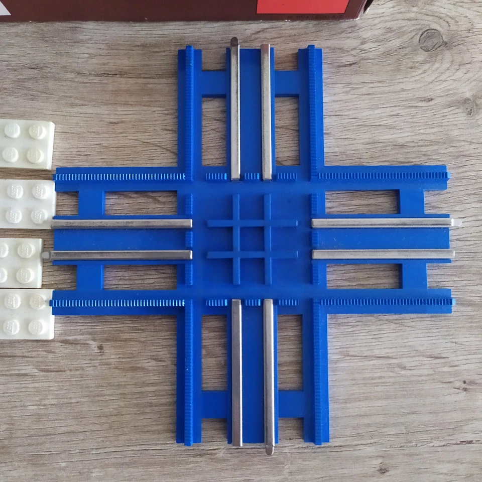 Lego 756 Electric Crossing Vintage 1974 Boite Train Électrique Croisement - Photo 2/4