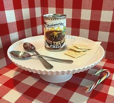 2 Funny Gag Gift - Sh t The Bed Chili Soup Can Label - Prank Mancave Bar Ktichen