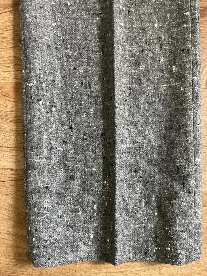 Pantalones de vestir de lana para hombre Michael Kors Bergdorf Goodman, talla 35x26, gris manchado Foto 2 de 4