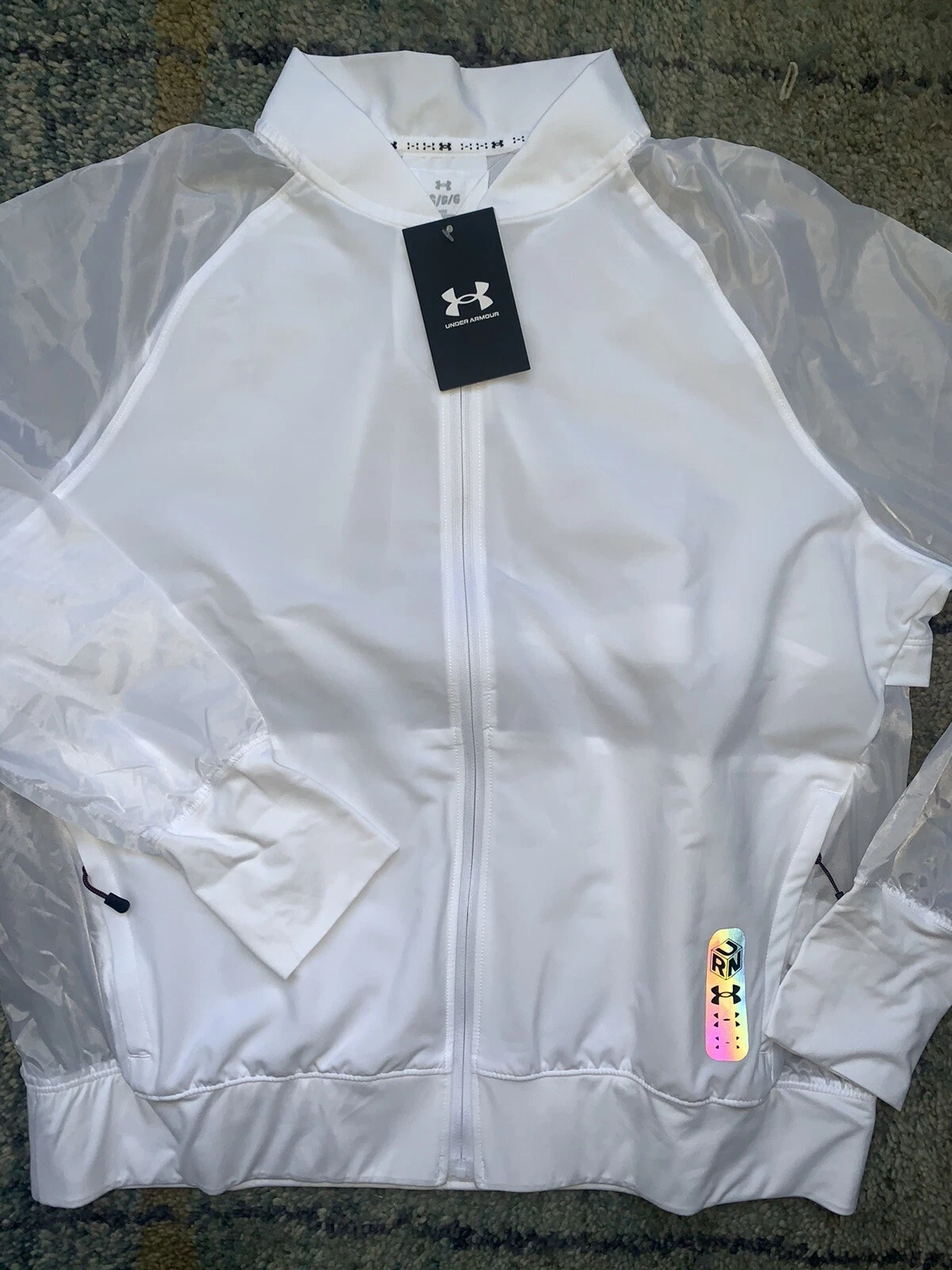 Under Armour Run Anywhere Storm Running Jacket - Women's Large ~ $120.00 1373448