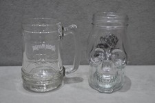 1x Captain Morgan Rum + 1x Dead Man's Fingers Heavy Glass Tankard Christmas Gift
