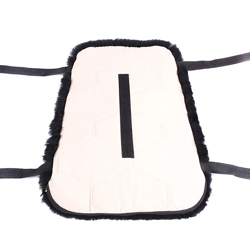 Seat Cushion Pad Honda Africa Twin CRF 1000 L Sheepskin Cover Foto 4 de 4