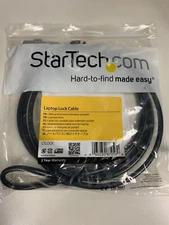 QTY 2 - Startech 6 ft Laptop Lock Cable - New in unopen Package