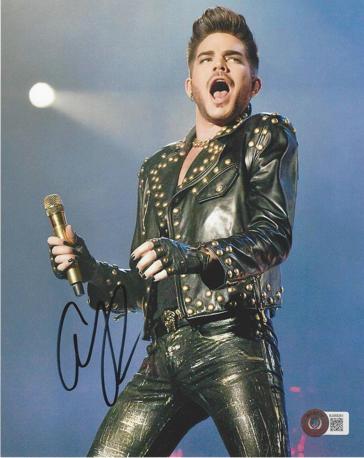 Adam Lambert Autographed / Signed Guaranteed-Authentic Memorabilia