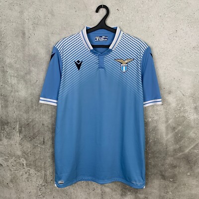 SS LAZIO 2020 2021 HOME FOOTBALL SHIRT MACRON JERSEY