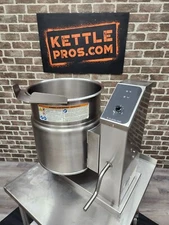 2021 CLEVELAND 12 Gallon Electric Steam Jacketed Tilt Tilting Kettle KET-12-T