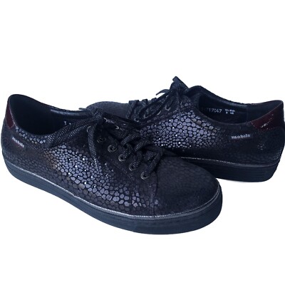w NEU   39 UK5,5  MOBILS by MEPHISTO   DAMEN HALBSCHUH LEDER SCHNÜRSCHUH COMFORT