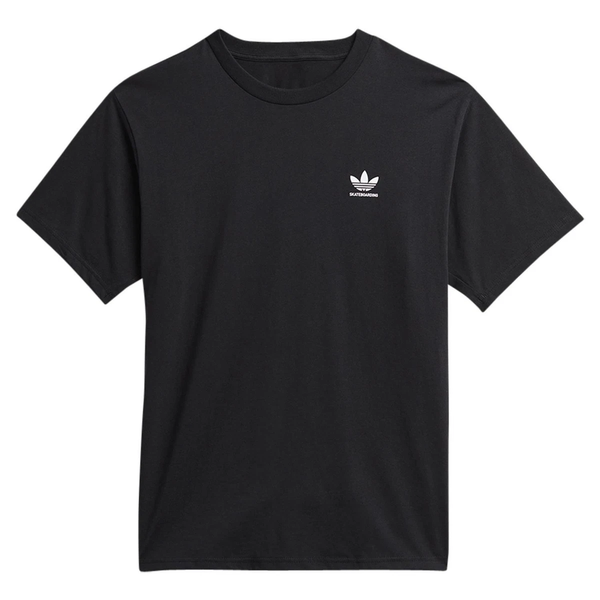 TEE MEN\'S LOGO NEW BNWT ORIGINALS WHITE adidas eBay 2.0 SKATEBOARDING BLACK | T-SHIRT