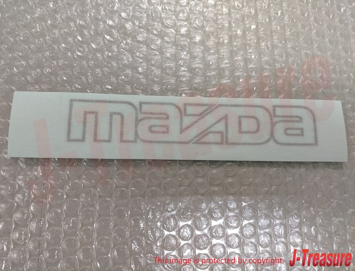 MAZDA MX-5 MIATA NA Genuine Fr/Ornament Decal Light Gray 