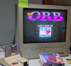 ORB-3D (Nintendo NES, 1990) w/ Manual + UGC Authentic Tested