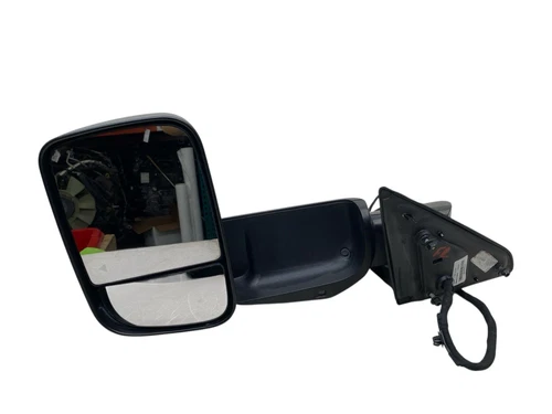 2019-2022 RAM 3500 LEFT POWER FOLDING DOOR MIRROR W/ MEMORY & BLIND SPOT BLACK