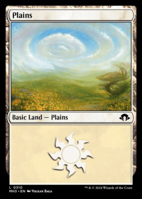 MTG Modern Horizons 3 L Plains #0310 PLAYSET 4X X4