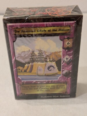 Legend of the Five Rings, Emerald Edition, 1996 CCG, Sealed UNICORN Clan Deck
