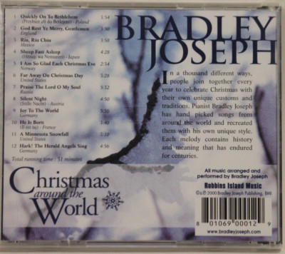 Bradley Joseph Christmas Around the World NEW Factory Shrink-Wrap