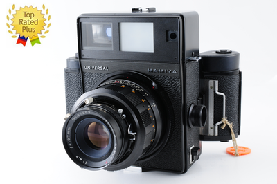 Mamiya Universal Press 6x9 Film Camera P 127mm f4.7 Lens 6x7 【N