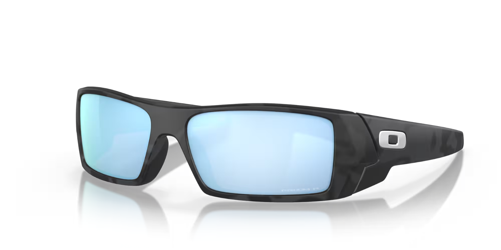 Oakley Gascan Prizm Deep Water Polarized Lenses with Matte Black Camo Frame