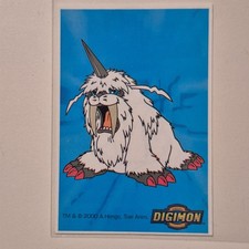 Ikkakumon - 2000 promo Sticker - Digimon Digital Monsters - Number 20/20