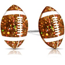 Football Earrings for Women Football Gifts for Boys for Men Players Birthday Kee
