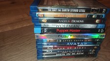 12 Used Blue Ray Movies